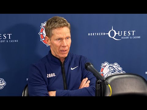 Gonzaga Basketball: Mark Few's Postgame Press Conference after 12-point win over Santa Clara