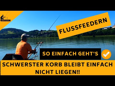 Feeder basket does NOT stay in the current -- THIS is how it works!