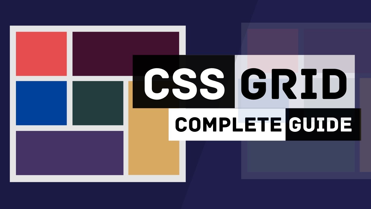 Learn CSS GRID Tutorial | CSS GRID Crash Couse for Beginners