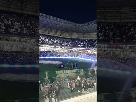 "SINCRONIA CELULARES , MUSICA, TORCIDA DO GALO. ARENA MRV." Barra: Movimento 105 Minutos &bull; Club: Atlético Mineiro
