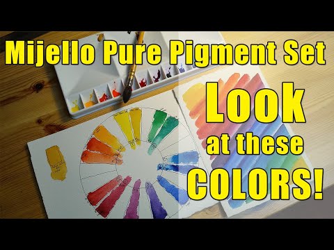 Mission Gold Pure Pigment - First Look at These Colors