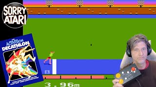 🕹️ Sorry Atari #90: Decathlon for Atari 2600 Abuses Joysticks AND Arms 🕹️