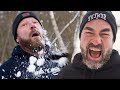 Carsten Stahl wird WYLD bei Schneeballschlacht ❄️🤯