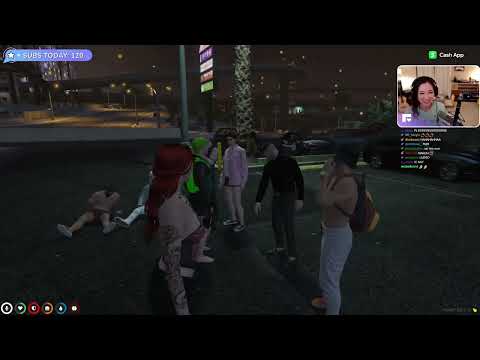 Ash being a savage, april and others reaction KEKW – GTA V