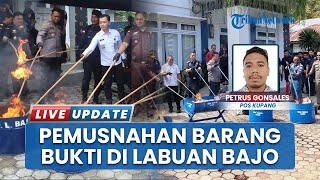 Barang Ilegal Senilai Rp946 Juta Dimusnahkan Bea Cukai Labuan Bajo Manggarai Barat NTT