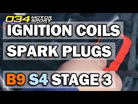 034 Motorsport Ignition Coils & NGK Spark Plugs - Audi B9 S4 - EA839 Engines