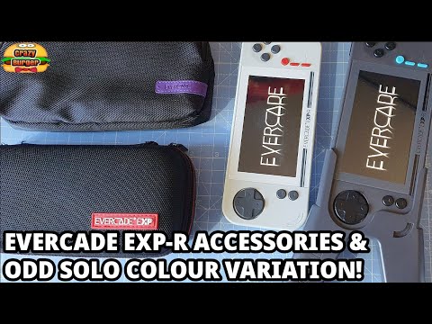 Evercade EXP-R Accessories & Odd EXP-R Solo Final Colour Variation!