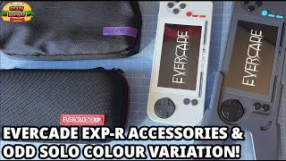Evercade EXP-R Accessories & Odd EXP-R Solo Final Colour Variation!
