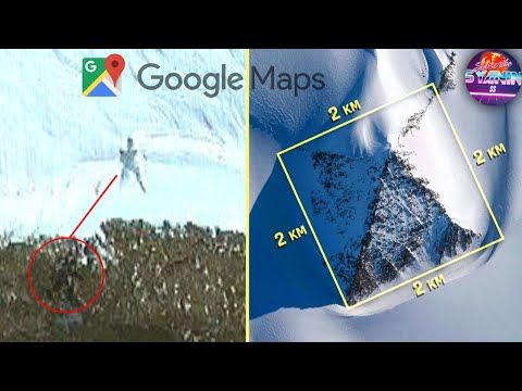 Kehidupan Tersembunyi Antarktika Alien Piramida & Sosok Horor 20 Meter di GOOGLE MAPS/EARTH