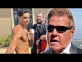JOE GOOSSEN SAYS RYAN GARCIA'S TRAINING 7 DAYS A WEEK! LOOKS FAST AND POWERFUL AHEAD OF DAVIS FIGHT!