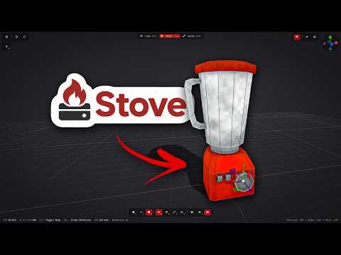 Modeling BLENDER without... Blender? | Stove 3D
