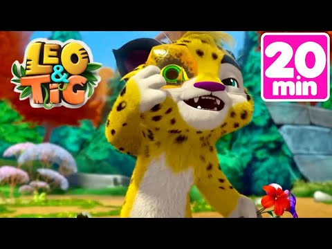 Leo and Tig - Lost Inspiration and Playing Battleship | Episode 19-20 | Toons Mania -Little Zoo Club