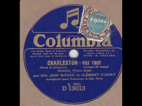 Jean Wiener et Clément Doucet  " Charleston "  1925