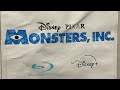 DVD Opening Monsters Inc 2001