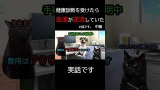 【猫ミーム 中編】 健康診断を受けたら血液が逆流していたお話です #猫ミーム  #shorts