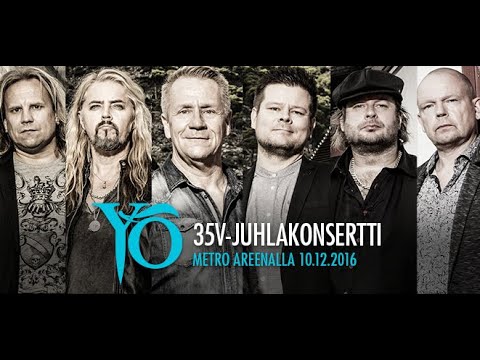 Yö-yhtyeen 35v-juhlakonsertti (15.12. 2016 Metro Areena)