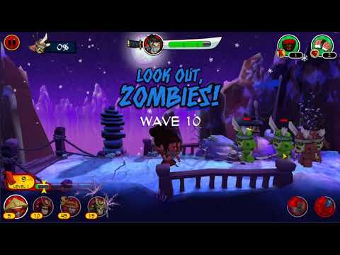 Samurai vs zombie defense 2 Walkthrough Wave 10 (2024)