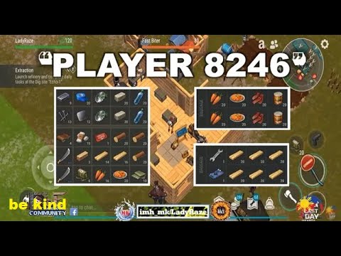 "PLAYER 8246" base raided using tanning rack to block/NO c4 needed- Last Day On Earth: Survival