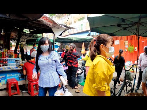 Morning Food Market Tour in Phnom Penh - Cambodian Street Food