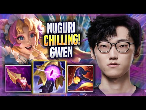 NUGURI CHILLING WITH GWEN! - DK Nuguri Plays Gwen TOP vs Jax! | Season 2022
