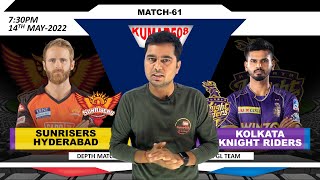 KKR vs SRH Dream11, KOL vs SRH Dream11, Kolkata vs Hyderabad Dream11 LIVE