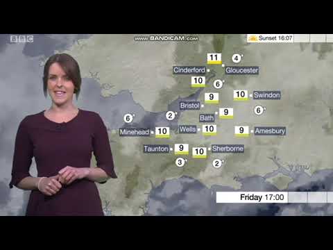 Alex Osbourne - Points West weather - (28th December 2018) - HD [60 FPS]