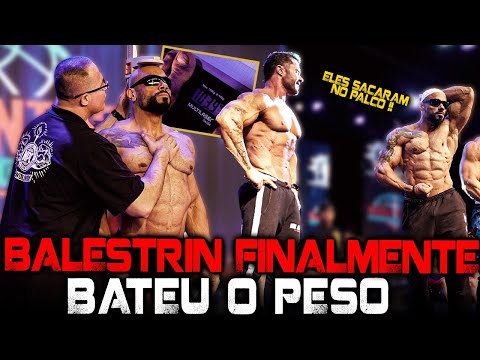 BALESTRIN FINALLY MADE WEIGHT - 1 DAY TO THE SHOW!!!