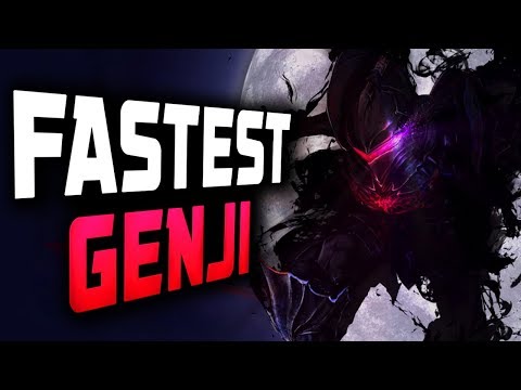 Hacking Or A God - Necros Insane Genji! [ OVERWATCH SEASON 12 TOP 500 ]