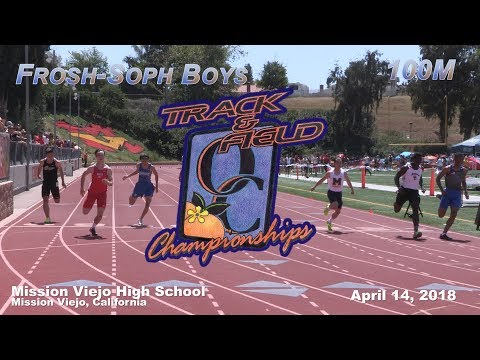2018 TF - OC Champs - 100 (FrSoph Boys, 6 Heats)