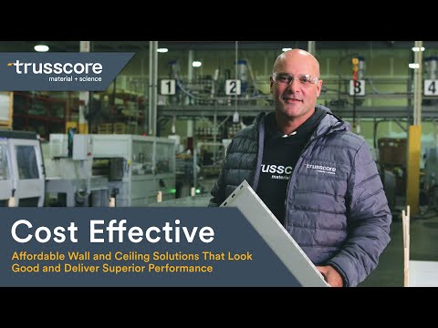 Cost Effective PVC Wall Panels | Save Time & Money with Trusscore