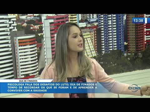 O DIA NEWS (01.11.19) Taciana Soares (psicoÌloga) - Dia de finados