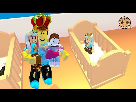 My New Family Adopt Me Roblox Family Game With Cookie Swirl C