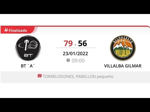 Infantil masc 08 A TORRELODONES - VILLALBA GILMAR