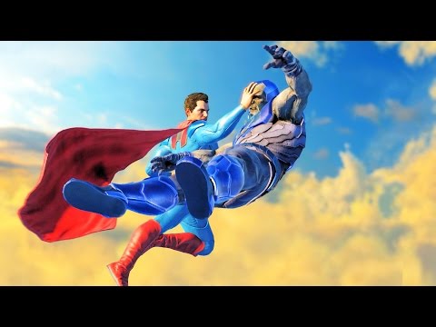 Injustice 2 All Super Moves on Darkseid (No HUD) 4K UHD 2160p Video