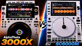 AlphaTheta CDJ3000x vs Denon DJ SC6000M - Mix