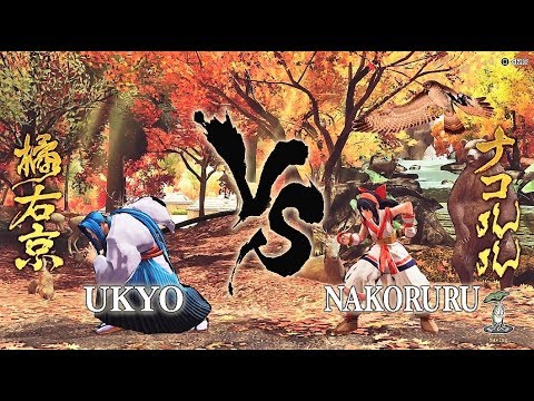 Ukyo Tachibana VS Nakoruru Samurai Shodown 2019 LEVEL 5 Fight Tutorial