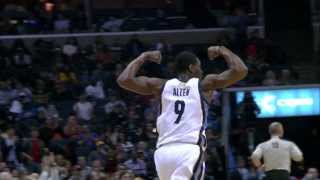 Tony Allen With the Emphatic Putback Slam!