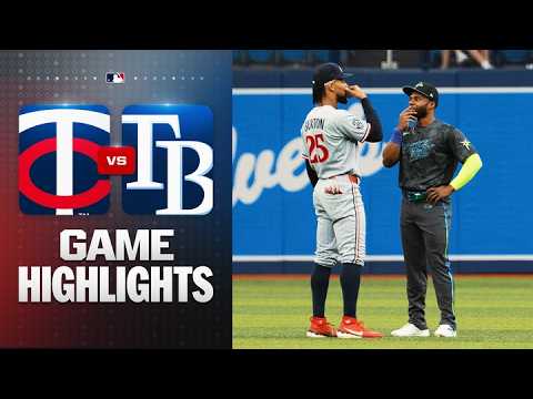 탬파베이 VS 미네소타 MLB 하이라이트