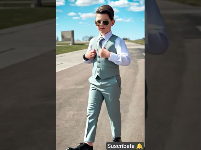 Vídeo relacionado con Elegante Chaqueta de Traje Formal Infantil con y Mangas Largas para Eventos y Uso Diario Juvenil (6-7 Years)