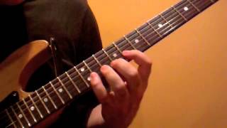 How To Play VH Van Halen So This Is Love Solo breakdown and lesson