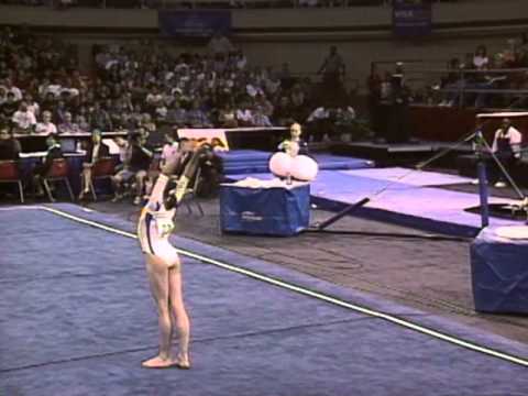 Carmen Ionescu - Floor Exercise - 2001 Pontiac American Team Cup - Women
