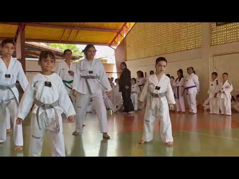 Taekwondo indiara-goias primeiro exame de faixas Coloridas 2026