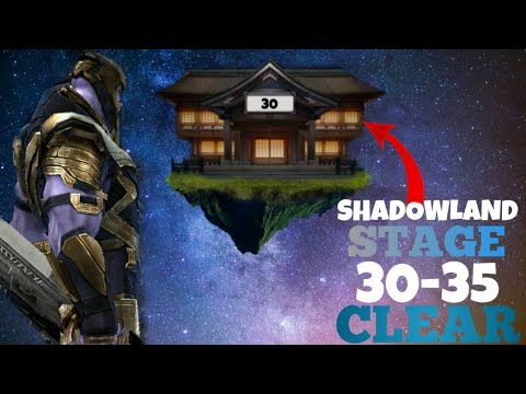 Shadowland clear stage 30-35| marvel future fight