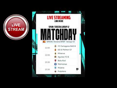 EN VIVO: FC Cartagena SAD B vs EG El Palmar CF 🔴 | Tercera RFEF - Grupo 13