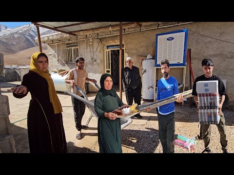 The effort of Zahra's nomadic family to build a house for a better future