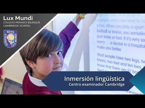 Vídeo Colegio Lux Mundi