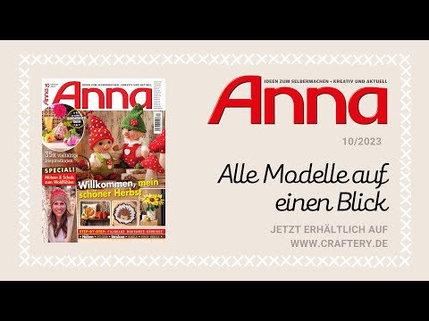 Zeitschrift Anna 10/23 - Alle Modelle auf einen Blick