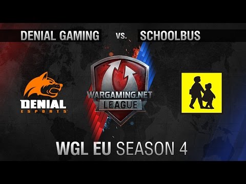 Denial Gaming vs. SchoolBus - Matchday 10 - WGL EU Season 4 - World of Tanks