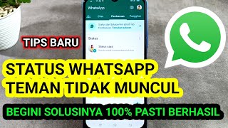 Download lagu How to fix a friend's WhatsApp status not appearing on your WhatsApp. 100% guaranteed to work. mp3