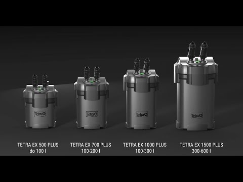 TETRA EX 1000 Plus (T302761) - Filtr zewnętrzny do akwarium do 150-300l
